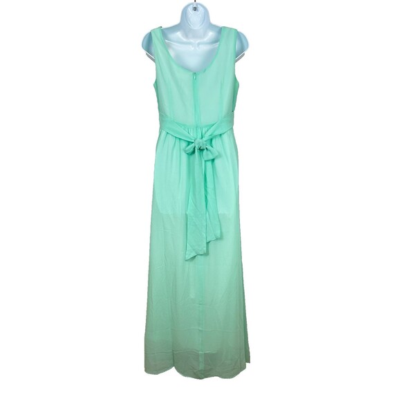 Happy Rose Mint Green Maxi Mock Wrap Party Dress NEW Size 18 - Picture 11 of 16